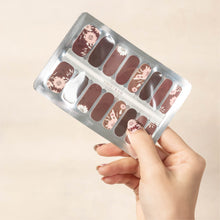 Load image into Gallery viewer, Coffee and Lily nail art sticker