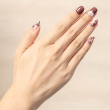 Load image into Gallery viewer, Coffee and Lily nail art sticker