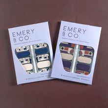 Load image into Gallery viewer, Maroon / Navy Nail Sticker Bundle -  The Rebel