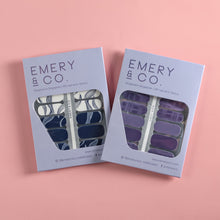 Load image into Gallery viewer, Purple / Navy Nail Sticker Bundle -  The Aphrodite