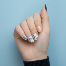 Load image into Gallery viewer, nail-stickers-singapore-Santorini-Blues