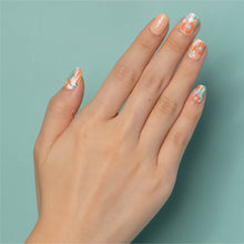 Load image into Gallery viewer, Pink / Orange Nail Sticker Bundle - The Bubbly One