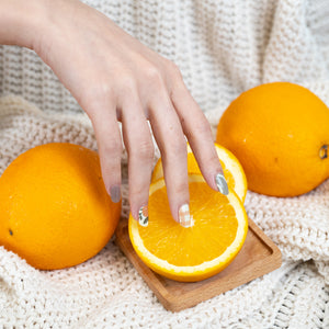 Orange you glad nail art stickers