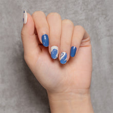 Load image into Gallery viewer, Blue Nail Sticker Bundle - The Bookworm
