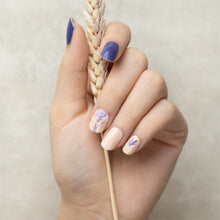 Load image into Gallery viewer, Purple / Pink Nail Sticker Bundle -  The Floral Fan