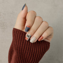 Load image into Gallery viewer, Maroon / Navy Nail Sticker Bundle -  The Rebel