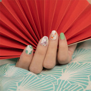 Ponds of porcelain nail stickers