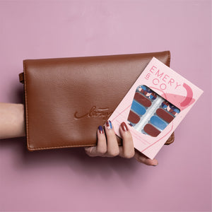 Soda Pop nail stickers + Bags 2 Basics Clutch Bag Bundle